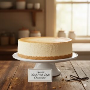 🍰 Classic New York Style Cheesecake